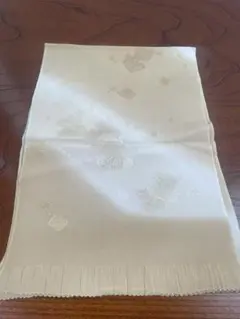 正絹　からし色　帯揚げ