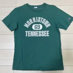 Champion チャンピオン Tシャツ グリーン M