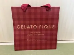 ジェラートピケ ショップ袋 ショッパー 紙袋 クリスマス限定 ギフト用