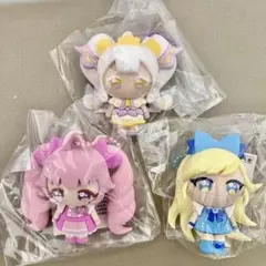 新品　ひみつのアイプリ　3Dラバーマスコット 3種　キーホルダー　まとめ売り