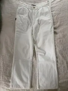 【Polo by Ralph Lauren 80's】2タック ホワイトチノパン