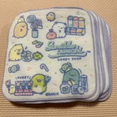 すみっコぐらし　プチタオル　10枚　タオルハンカチ　子供用ハンカチ