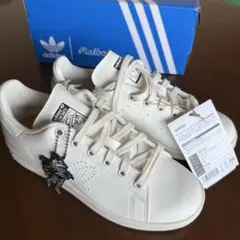 【新品 未使用】adidas x malbonゴルフシューズ スタンスミス
