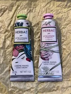 【新品・未使用】L’OCCITANE HERBAE ハンドクリーム 30ml×2
