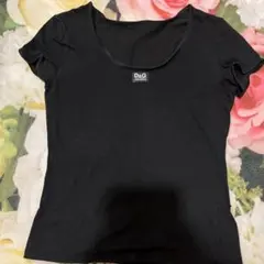 D&G 黒 半袖 Tシャツ