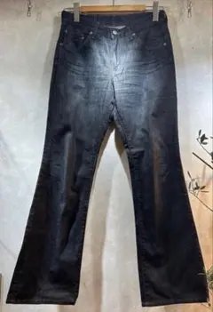 Levi's】リーバイス517 先染めブラック フレアデニム 00s - メルカリ