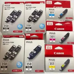 新品未開封4セット大容量版Canon BCI-351XL+350XL6色 - メルカリ