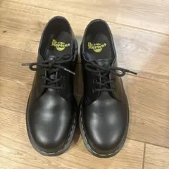 Dr. Martens ブラックレースアップシューズ