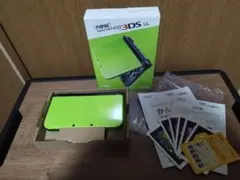 美品　newニンテンドー3ds ll ライムブラック　下画面IPS液晶