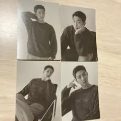 BTS ポップアップ MONOCHROMEミニフォトカードRM 4枚