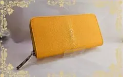☆在庫僅少☆【新品・高級品】ガルーシャ長財布 キャビア シーブルー