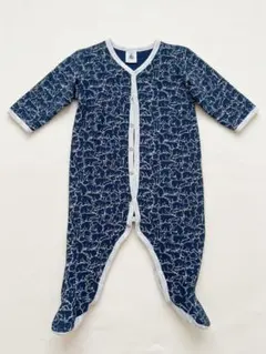 PETIT BATEAU プチバトー ベビー ロンパース 6m/67cm