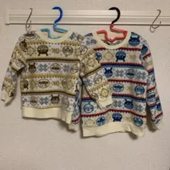 アンパンマン トレーナー　90 110 ２枚セット