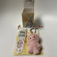 POPMART ポップマート labubu ラブブ イニシャル G ピンク 桃色