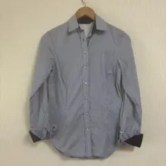 ZARA BASIC長袖ストライプシャツ