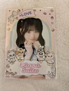 イコラブ 齋藤樹愛羅ヨリ　アーティストコラボ MOMOREI 生写真