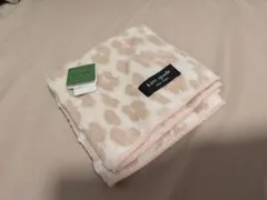 kate spade レオパード柄 タオルハンカチ