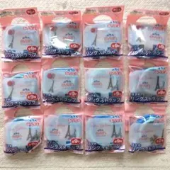 B　evian　スマホリングストラップ　ブルー系　12個セット