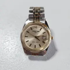 CITIZEN Q&Q Date付き 電池新品交換済み 人気のコンビのサムネイル