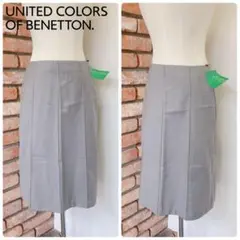 2496未使用保管タグ付 定価7900円 BENETTON ベネトン スカートのサムネイル