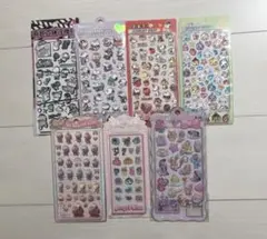 おすそ分けシール⑦ しずくちゃん スヌーピー モンチッチ エンジェルブルー など