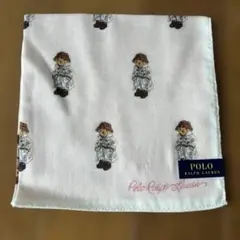 ラルフローレン　ポロベア　ガーゼハンカチ　未使用品