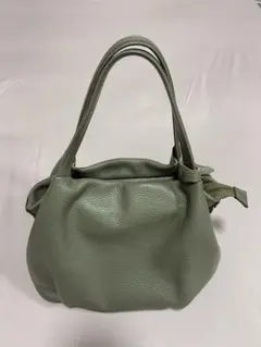 イタリア製 LAURA DI MAGGIO 本革 トートバッグ グレージュ