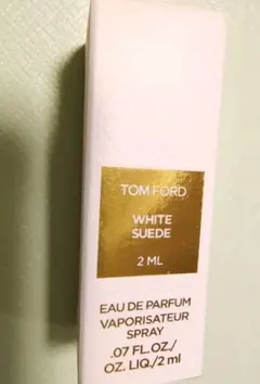 TOM FORD 新品未使用ホワイトスエード 香水　サンプル 2mlのサムネイル