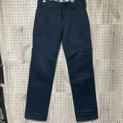 ネイビー スリムフィット ディッキーズ　dickeys ワークパンツのサムネイル