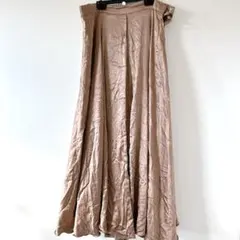 ロングスカート レディース スカート ベージュ ブラウン 大きいサイズ