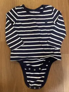 baby GAP ストライプ長袖ボディスーツ 12-18ヶ月