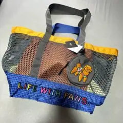 ear『KEN NAKAYAMA✖️ear』メッシュトートバッグ 犬柄のサムネイル