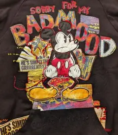 デシグアル パッチワーク ミッキーマウス フーディ パーカー ディズニー