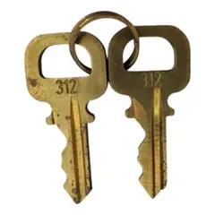 ルイヴィトン 鍵 南京錠 321 2本 LOUIS VUITTON