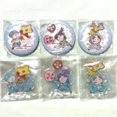 忍たま乱太郎 缶バッジ アクリルスタンド 乱太郎 きり丸 しんべヱ セット