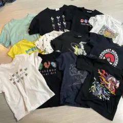 120cmポケモンTシャツ＆ズボン18点セット