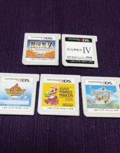 Nintendo 3DS ソフト 5本セット　ソフトのみのサムネイル