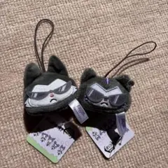 くろみ ぬいぐるみ ストラップ付き グレー　サンリオ