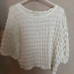 GU 半袖トップス Mサイズ ホワイト