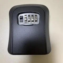 【新品未使用】ZHEGE ダイヤル式 4桁 キーボックス ブラック