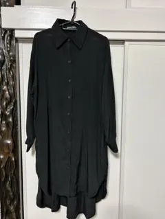 SHEIN ブラック シャツドレス EU 36