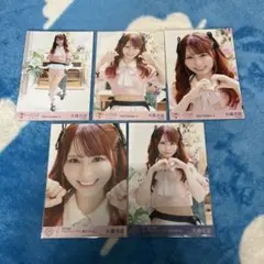 イコラブ 生写真 大場花菜 ラブソングに襲われる ピンクニット 封入 まとめ売り