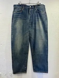 【新品未使用】A.PRESSE Washed Denim Wide Pantsのサムネイル