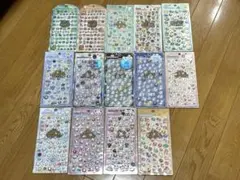 【シール14点セット】うるちゅる、プチドロ14枚セット 616