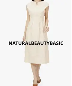 NATURALBEAUTYBASICナチュラルビューティーベーシック　ワンピース