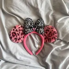 東京ディズニーリゾート カチューシャ レオパード柄