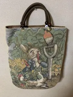 ピーターラビット刺繍トートバッグ
