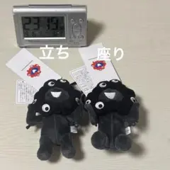 EXPO2025 関西万博カラビナ付き黒ミャクミャクミャク 立ち & 座りセット