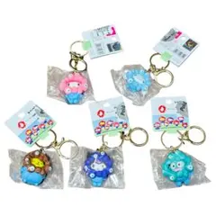 EXPO 万博 サンリオ 立体マスコットカラーキーホルダー 5種セット