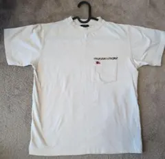【美品】BURBERRY　LONDON ベージュ Tシャツ S　綿100% 半袖